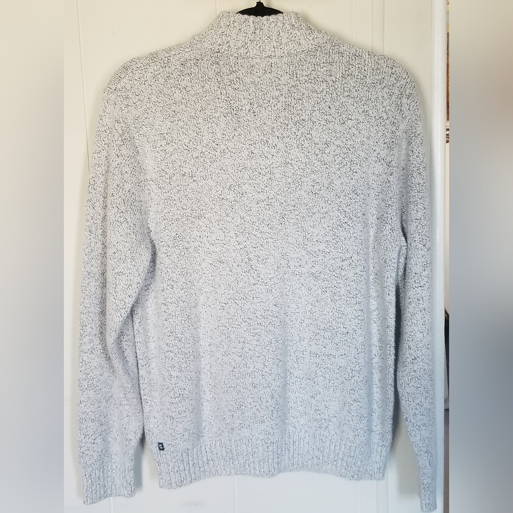 VINTAGE CHAPS RALPH LAUREN MEN'S 1/4 ZIP PULLOVER SWEATER SIZE MEDIUM - Picture 2 of 5